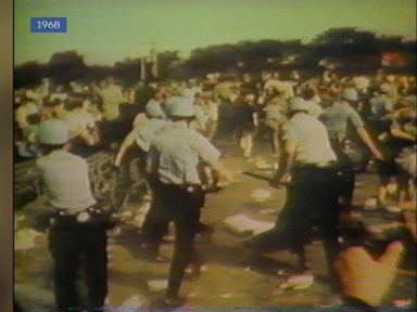 ARCHIVAL VIDEO: Protests Turn Violent at the 1968 Democratic National Convention