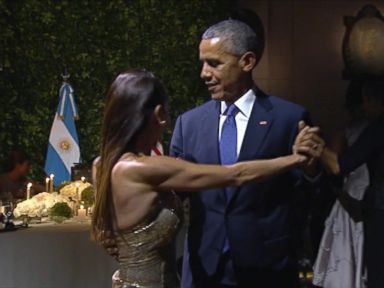 VIDEO: President Obama Dances Tango in Argentina