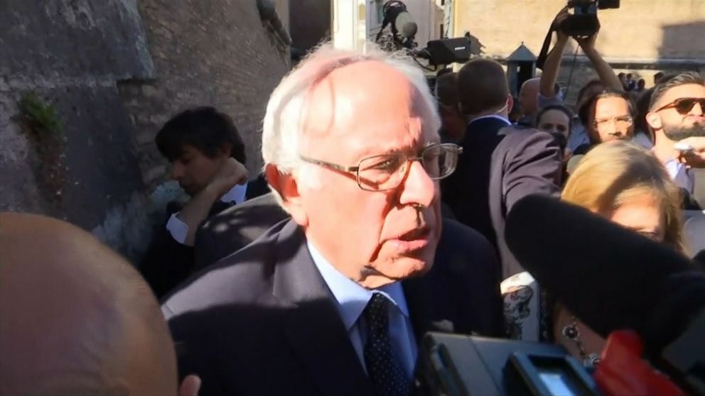 Bernie Sanders Brings His Family on Trip to Vatican - ABC News