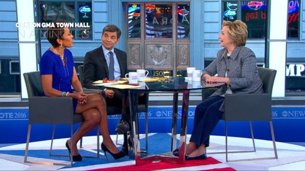 VIDEO: Hillary Clinton 'GMA' Town Hall 'In A Minute' 