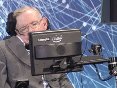 VIDEO: World-renowned British physicist Stephen Hawking may understand the many mysteries of the universe, but even he's having a hard time grasping Donald Trump's meteoric rise in popularity.