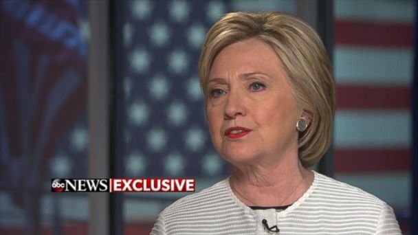 Video Hillary Clinton's Full Interview With David Muir - ABC News