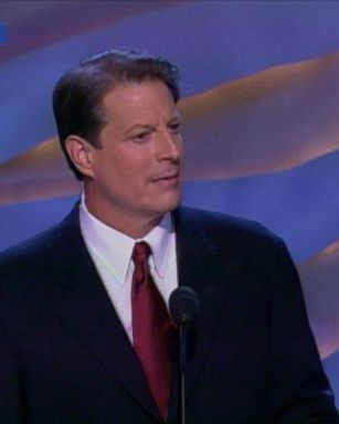 Aug. 17, 2000: Gore accepts the Presidential Nomination at the 2000 DNC.