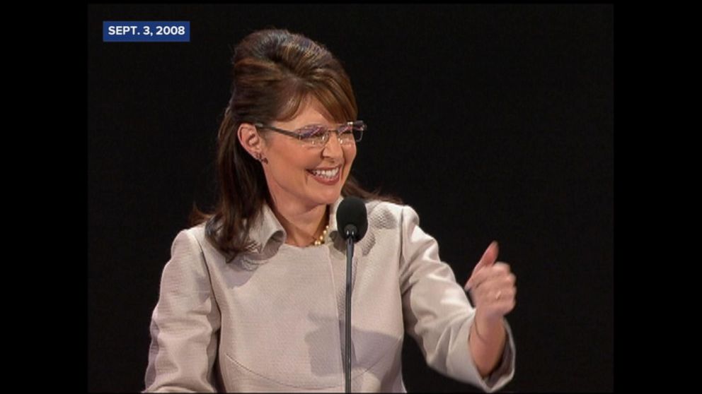 Archival Video Sarah Palin Speaks At The 2008 Republican National Convention Video Abc News