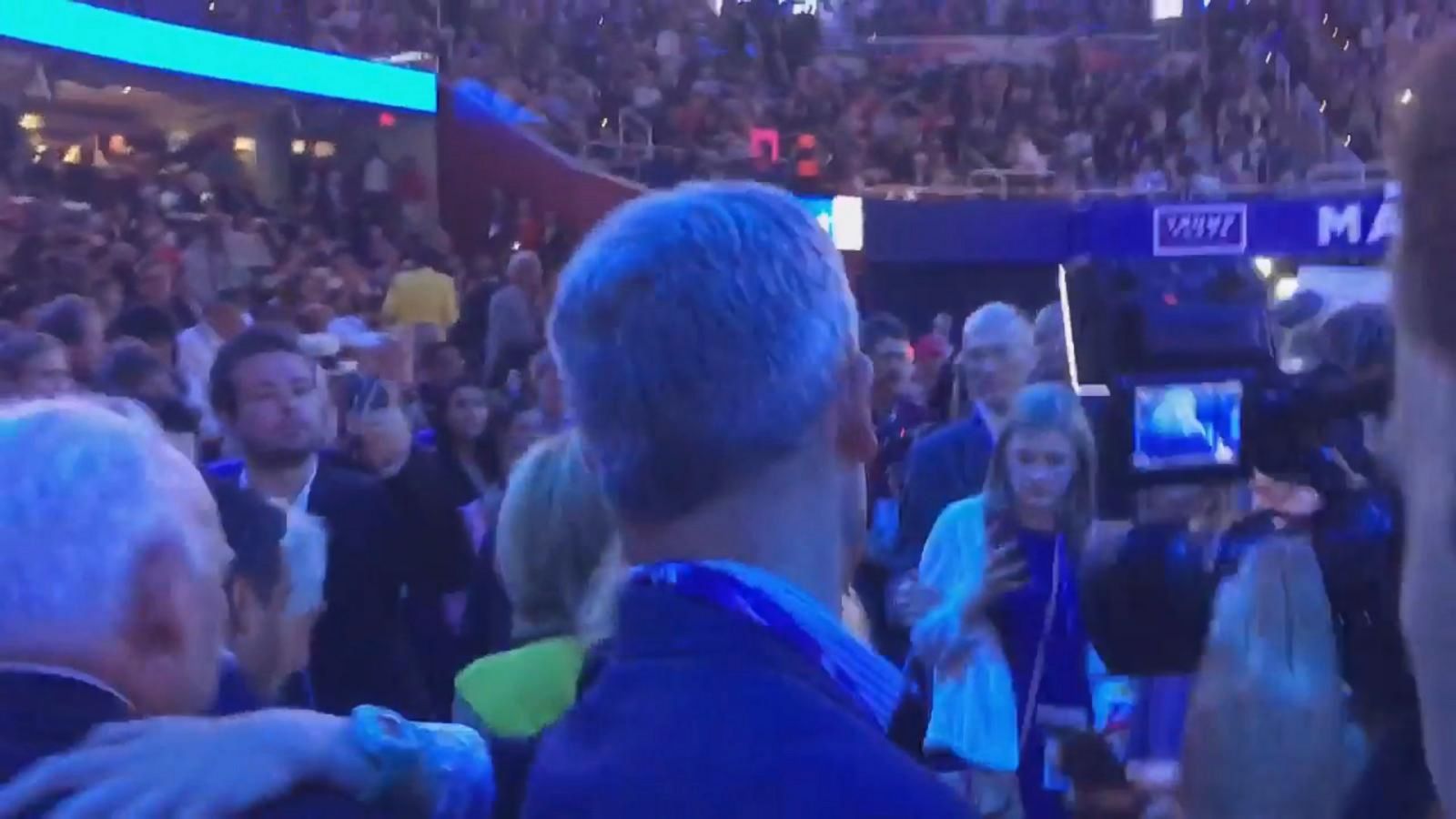 Heidi Cruz Escorted Out from Convention Floor - Good Morning America