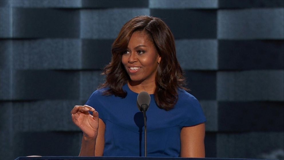 Michelle Obama's Speech at the Democratic National Convention Video