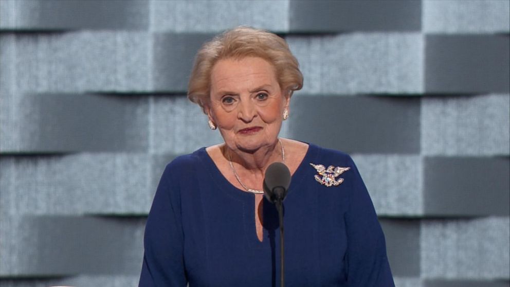 Madeleine Albright's Speech at the Democratic National Convention Video ...