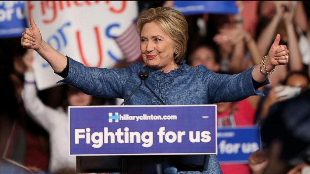 Video Hillary Clinton Wins Democratic Nomination: ABC Delegate Count ...