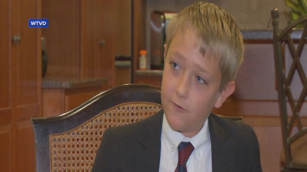 Meet The 11 Year Old Trump Fan Who Grilled Pence For Softening Up On Mr Trump S Policies And Words Abc News