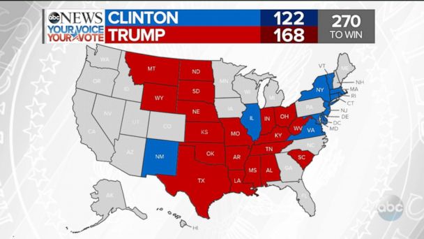 Video 2016 Election Results Virginia Projection Abc News 