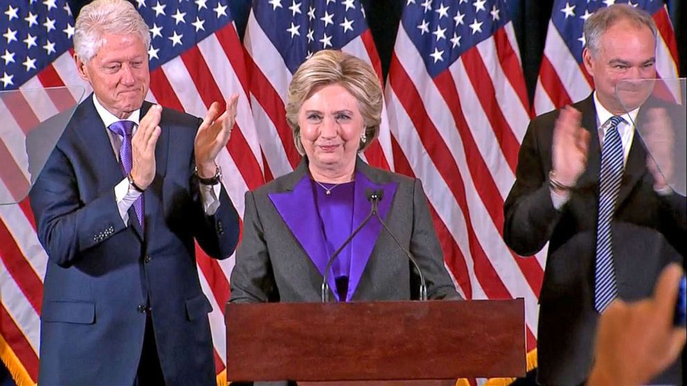 Video Hillary Clinton's Full Concession Speech For The 2016 ...