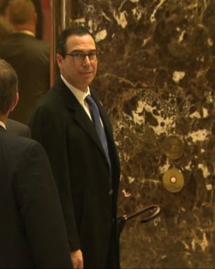 VIDEO: President-elect Donald Trump is expected to name billionaire, hedge fund manager and Goldman Sachs alum Steven Mnuchin as his pick for treasury secretary as soon as Wednesday, senior Trump transition sources confirmed to ABC News.