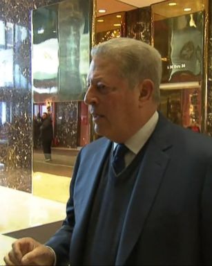 VIDEO: Former Vice President and climate advocate Al Gore met with Donald Trump at Trump Tower in New York City.