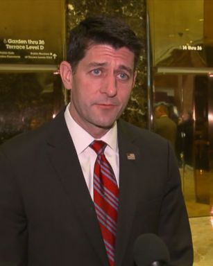 House Speaker Paul Ryan convened with the president-elect this morning, his first meeting with Trump at Trump Tower, sources with the Trump transition team and Ryan's office tell ABC News.