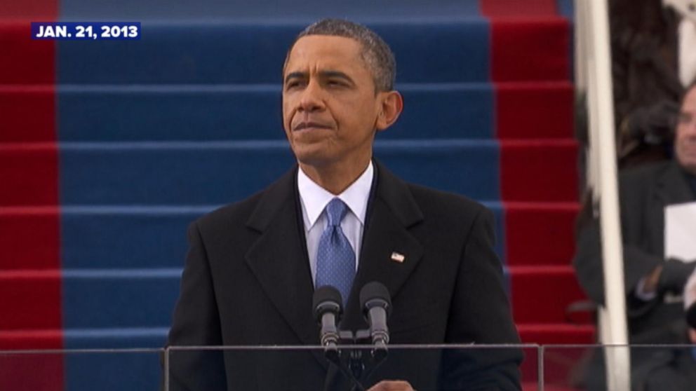 Obama Inauguration Speech 2013 : Released From The Burden Of Seeking