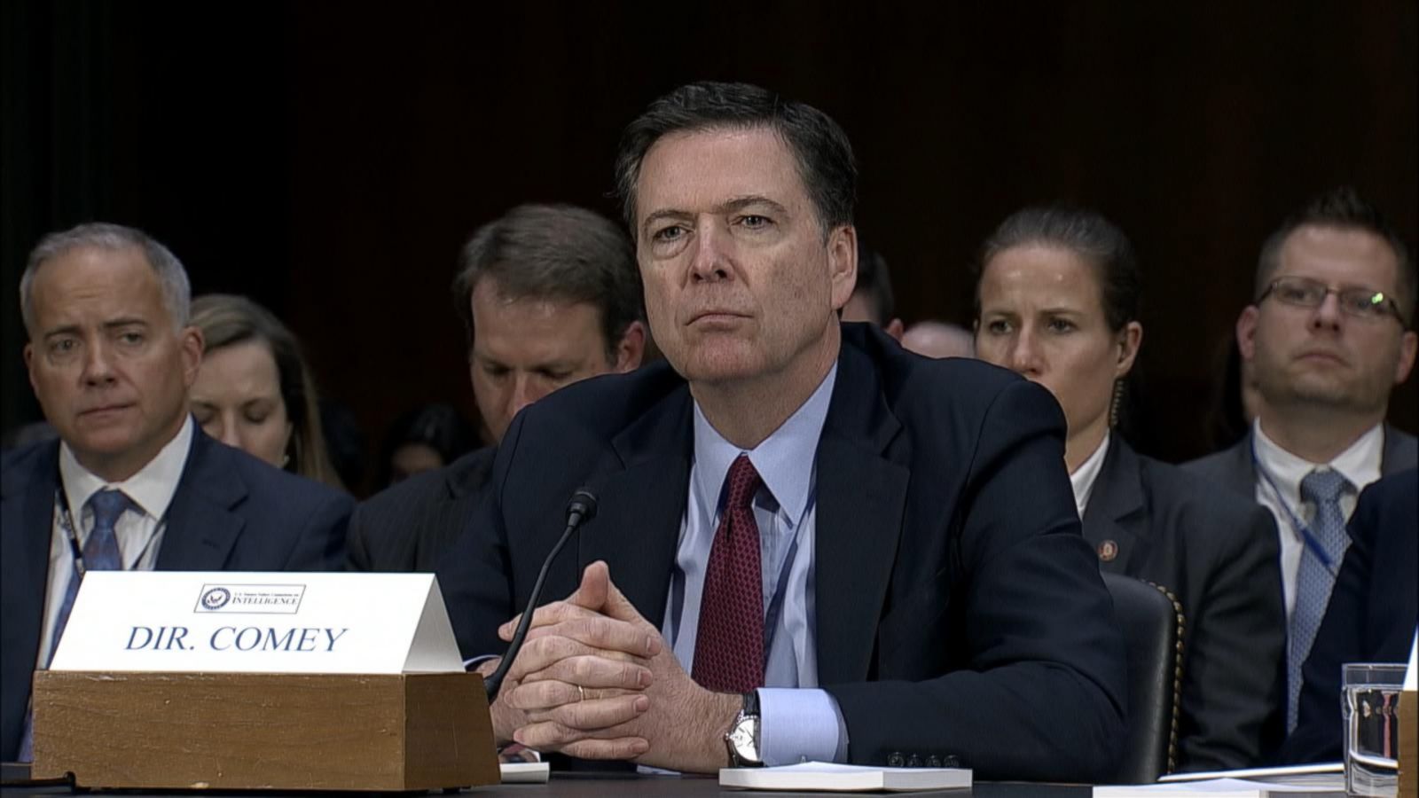 FBI Director Testifies On Russia Hacking Good Morning America   170110 Vod Intel Hearing Comey 16x9 1600 