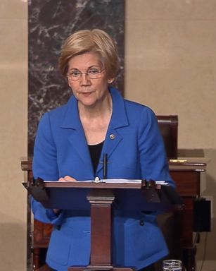 VIDEO: Democratic Senator Elizabeth Warren was silenced on the Senate floor Tuesday night for surfacing critical comments about Senator Jeff Sessions, who is Donald Trump's nominee for attorney general.