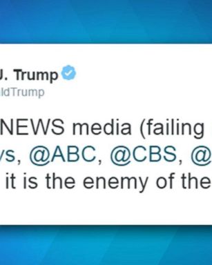 VIDEO: President Trump: Media is the 'enemy of the American people'