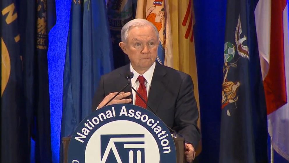 Video Attorney general warns of 'dangerous new trend' of violence in US