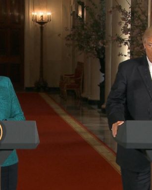 VIDEO: President Trump hosts German Chancellor Angela Merkel