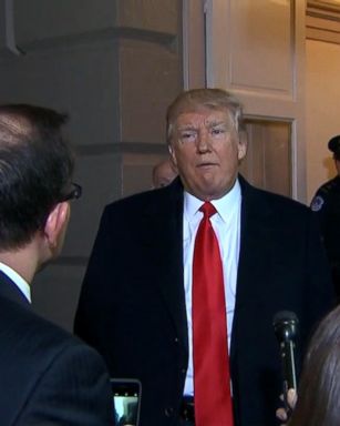 VIDEO: The president made his comments after attending a closed-door meeting with House Republicans.