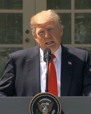 President Donald Trump condemned the "heinous actions" in Syria during his remarks alongside Jordanian King Abdullah II.