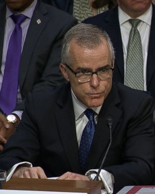 The top Democrat on the committee, Sen. Mark Warner, D-Va., asked McCabe whether he would commit to informing the committee if the White House makes any moves to "quash" or otherwise impede the FBI's Russia-related investigation.