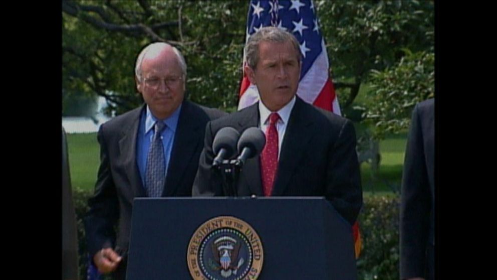 June 11, 2001: George W. Bush's remarks on climate change Video - ABC News