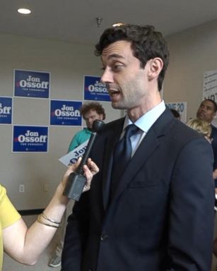 VIDEO: Democrat Jon Ossoff makes final push on election day in Georgia