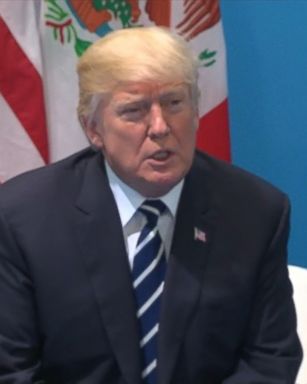 VIDEO: President Trump made his comment while sitting beside Mexican President Pena Nieto.