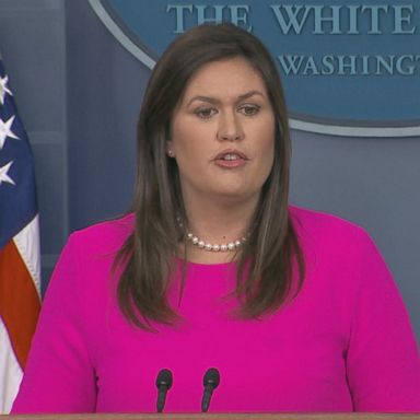 President Donald Trump wants to remove the security clearances of several former intelligence chiefs and others, press secretary Sarah Sanders said on Monday.