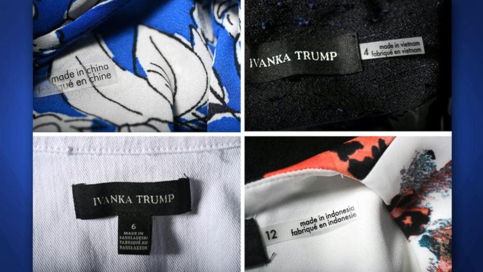 During Made in America Week, White House defends imported Trump products -  ABC News