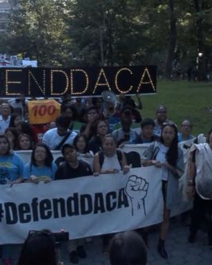 VIDEO: Immigration activists march on Trump Tower