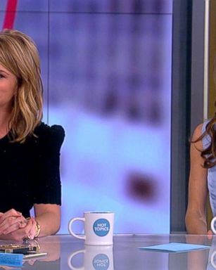 VIDEO: Jenna Bush Hager, Barbara Bush dish on what George W. Bush whispered to Obama