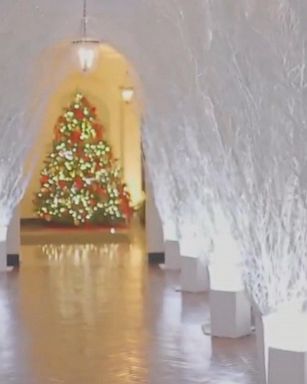 VIDEO: This will be the Trump Family's first Christmas at the White House.