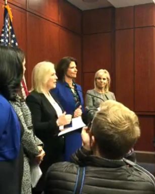 VIDEO: Sen. Kirsten Gillibrand called on fellow Democrat Al Franken to resign in the wake of allegations that he groped multiple women.