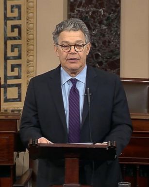 VIDEO: A chorus of Franken's colleagues called for his resignation Wednesday amid sexual harassment allegations.