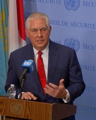 VIDEO: The U.S. secretary of state said, "The president's policy on North Korea is quite clear."