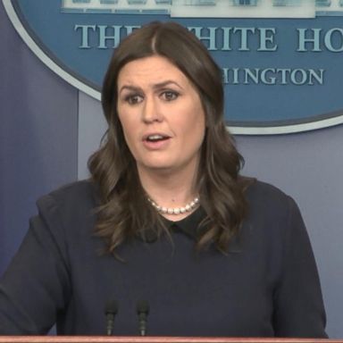 VIDEO: White House press secretary Sarah Sanders says the president is "committed to promoting policies that promote strength for American businesses and the American worker" at the World Economic Forum in Davos, Switzerland.