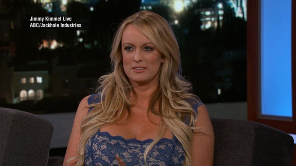 Balked Com - Porn star faces questions during Kimmel interview about alleged ...