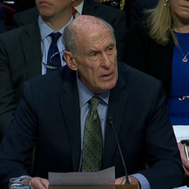 VIDEO: "Russia perceives its past efforts as successful and views the 2018 U.S. midterm elections as a potential target for Russian influence operations," Director of National Intelligence Dan Coats told the Senate Select Committee on Intelligence.