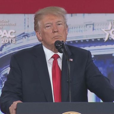 "I do want to say it, because people have asked, North Korea, we imposed today the heaviest sanctions ever imposed on a country before," President Trump said.