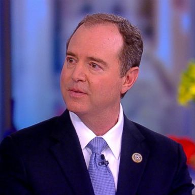 VIDEO: Rep. Adam Schiff said that Hope Hicks, the outgoing White House communications director, wouldn't answer "whole areas" of questions during her lengthy interview with the House Intelligence Committee.