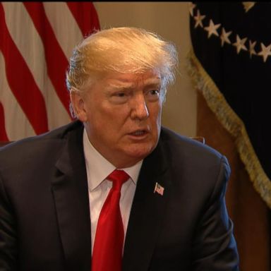 VIDEO: The president announced the tariffs surrounded by industry executives.