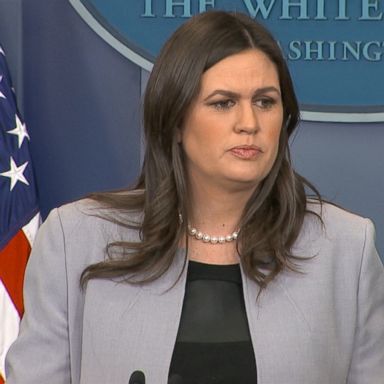 Press secretary Sarah Sanders said Wednesday that the president has already prevailed in an arbitration over the dispute, but would not elaborate on what had occurred.