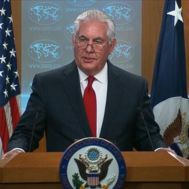 VIDEO: Rex Tillerson announced that his commission as secretary of state would terminate at the end of the month.