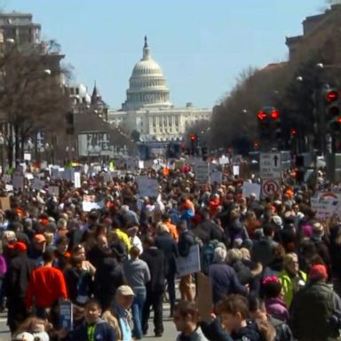 VIDEO: March for Our Lives goes down Pennsylvania Avenue