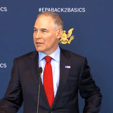 VIDEO: The White House confirmed Tuesday that President Donald Trump talked to Environmental Protection Agency Administrator Scott Pruitt on Monday.