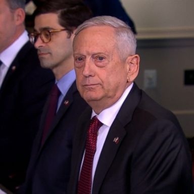 VIDEO: Defense Secretary James Mattis is not ruling out possible U.S. airstrikes against Syria in the wake of an apparent chemical weapons attack on a rebel area in Syria that killed dozens of civilians.