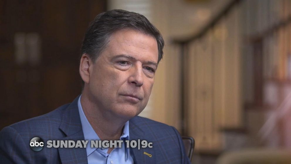 Exclusive James Comey To Give First Interview To Abc News George Stephanopoulos Abc News